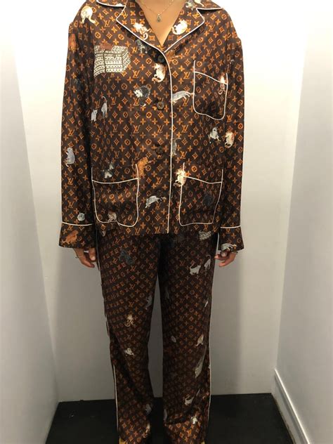 lv pyjamas men|designer pajamas louis vuitton.